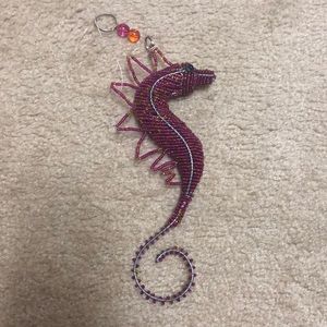 Beaded Seahorse Decor